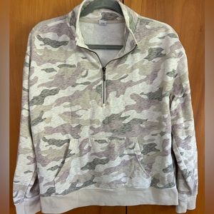 Old Navy Camouflage Quarter Zip
